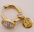 Boucles d'oreilles Ambre