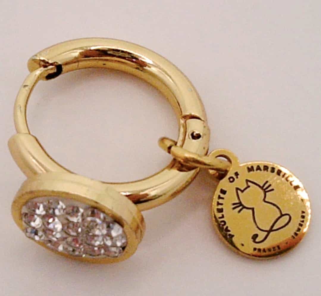 Boucles d'oreilles Ambre