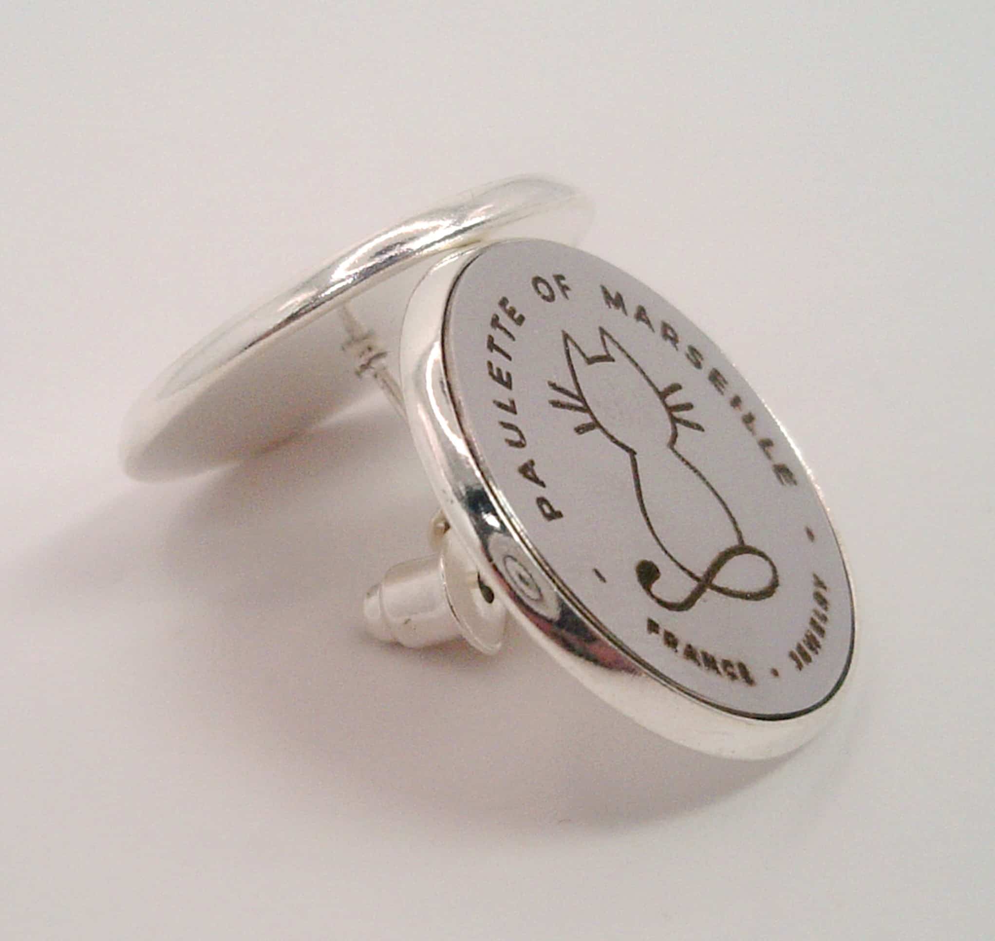 Boucles d'oreilles Rosalie -Ronds minimalistes icone argent